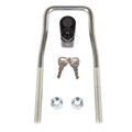 SPARE TIRE CARRIER, ECONOMY W/LOCK