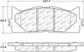 DFC 05-16 Land Rover Range Rover Rear 5000 Advanced Low Metallic Brake Pads and Hardware Kit