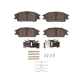 DFC 87-06 Hyundai Accent Front 5000 Advanced Ceramic Brake Pads and Hardware Kit