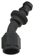 Fragola -10AN Push-Lite End 30 Degree - Black