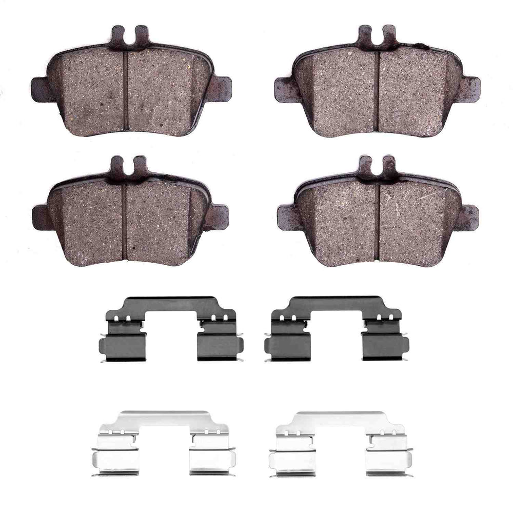 R1 14-19 Mercedes-Benz GLA250 (Mexico) Rear Optimum OE Pads & Hardware Kit