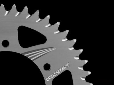 Vortex Racing Aluminum Rear Sprocket 428 56 Tooth- Blue