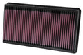 K&N Engineering air filter installed view