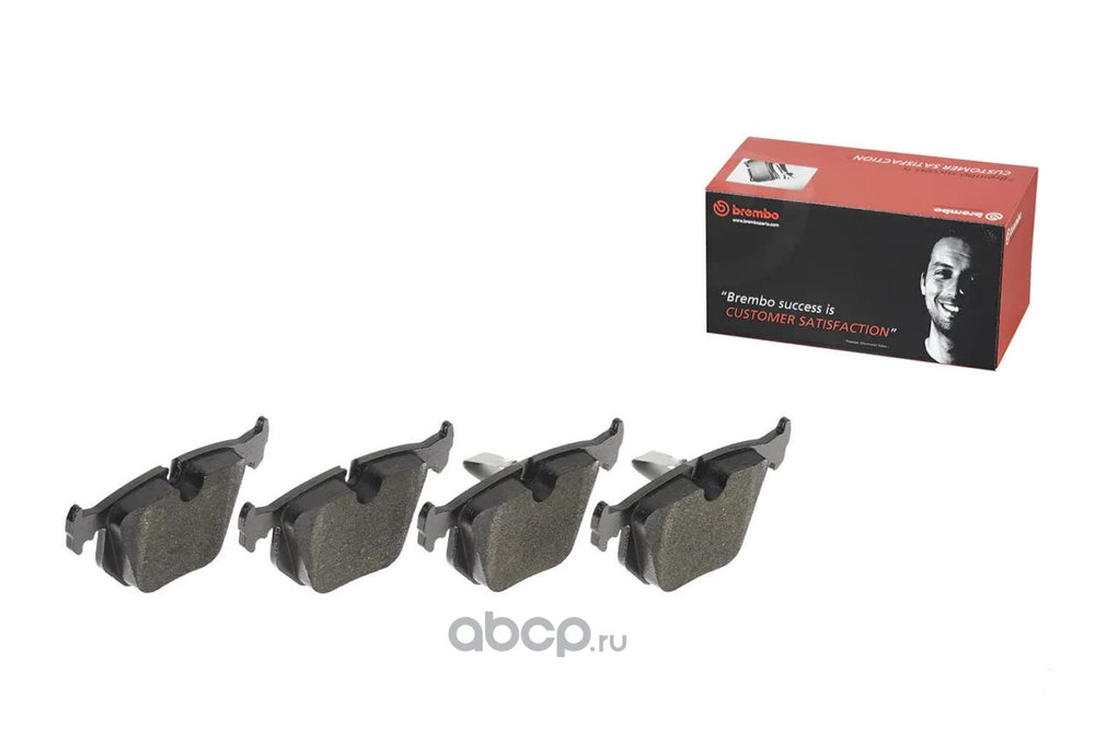 Brembo 01-06 BMW 330Ci Premium Low-Met OE Equivalent Pad - Rear