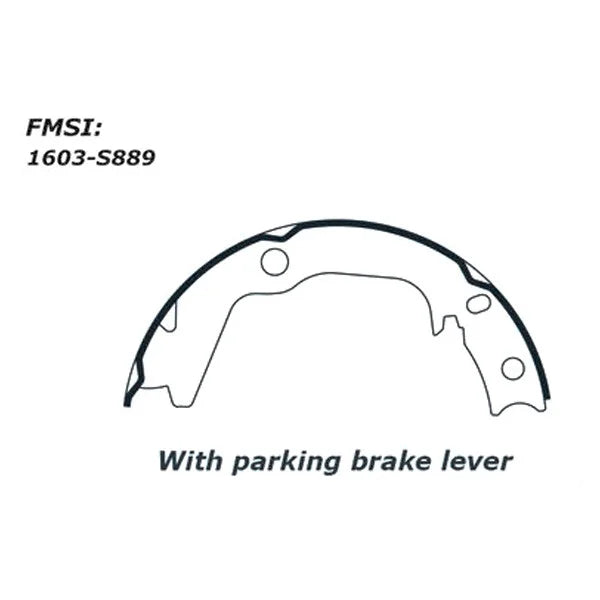 CENTRIC BRAKE SHOES