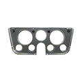 69-72 DASH BEZEL, w/GAUGES BLK/CHROME
