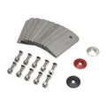 Camburg Red Fender Washer 10 Pack (aluminum washer bolt body clip 1 8 tab) 040074