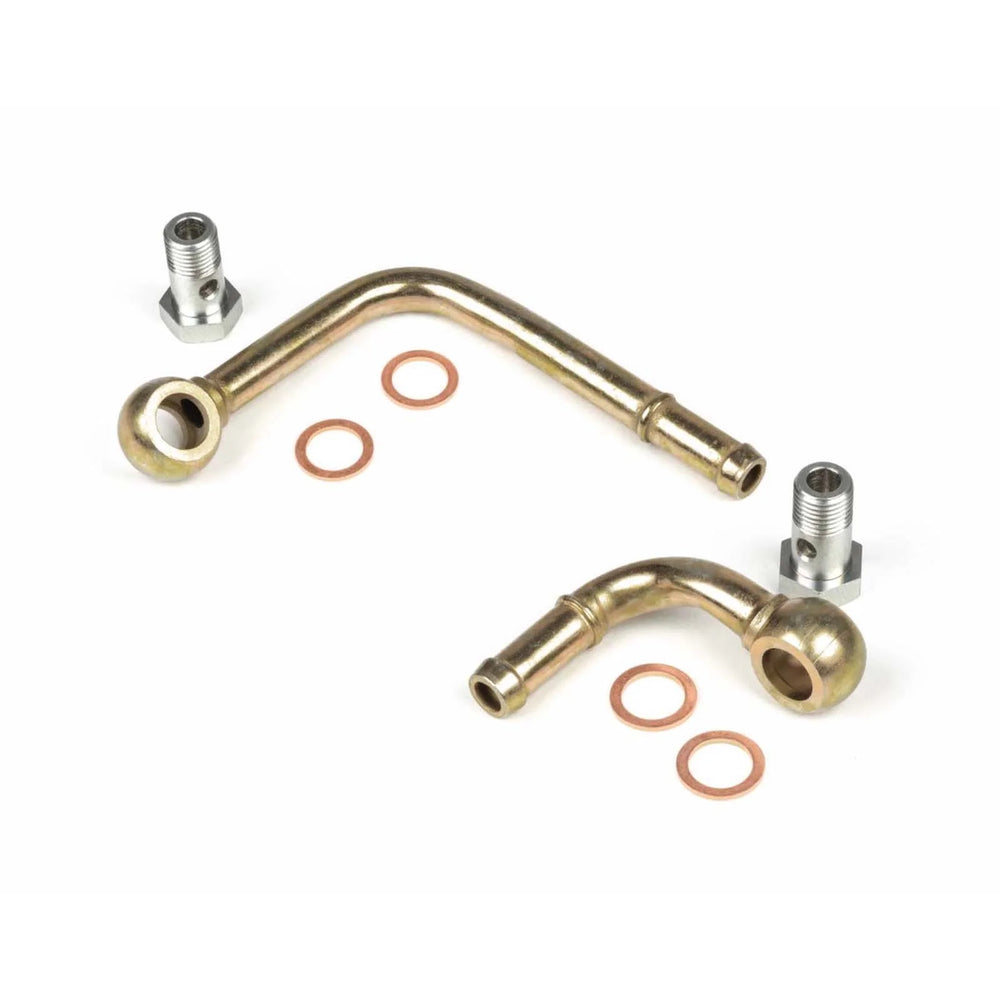 GrimmSpeed 02-14 Subaru WRX/FXT/LGT Turbocharger Coolant Line Kit - Replacement For GS EJ Turbos