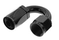 16 180 DEGREE FEMALE ALUMINUM HOSE END BLACK