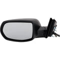 LH MIRROR OTR REAR VIEW NONHTD;W/O SIGNAL LAMP;W/COVER;BLACK;HONDA CRV 17C