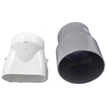 OVAL DUCT 100X40MM - 3M LENGTH