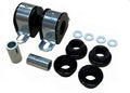 Sway bar - mount and link bushings 10 Bushings 2 Tubes 2 Saddles 2 Bolts 12 Washers 2 Nuts Grease