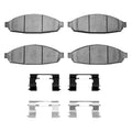 R1 03-11 Ford Crown Victoria Front Ceramic Pads & Hardware Kit