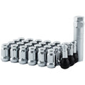 CLOSED END SPLINE INSTALL KITS CHROME SPLINE CONICAL 12X1.25 CLOSED (24 lugs)