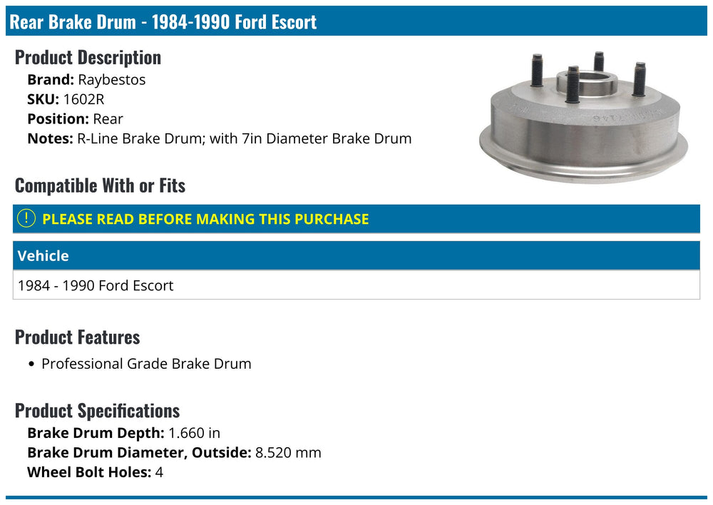 BRAKE PARTS