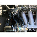do88 SAAB 900 Turbo Bosch LH w/Cat 85-93 Idle Control Hoses Red