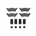 R1 01-07 Chrysler Town & Country Rear Optimum OE Pads & Hardware Kit