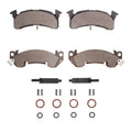 R1 78-95 GMC V2500 Suburban Front Ceramic Brake Pads and Hardware Kit