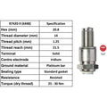NGK Racing Spark Plug Box of 4 (R7420-9)