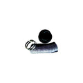 OUTSIDE VENT KIT - BLACK WITH DAMPE
