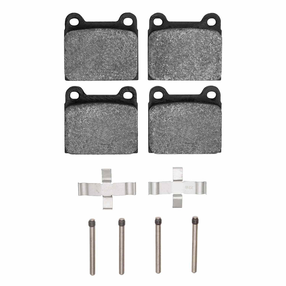 R1 64-74 Alfa Romeo TZ Front/Rear Euro Ceramic Pads & Hardware Kit