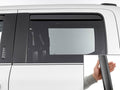 WeatherTech Matte Black Rear Side Window Deflectors Fits -20-22 Chevrolet GMC - 81766IMB