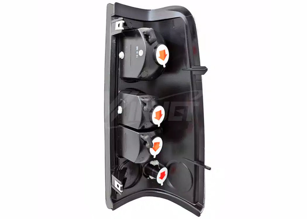 Winjet black tail light