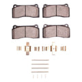 R1 00-06 Jaguar XJR Front Semi Met Pads & Hardware Kit