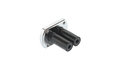 CHR DUAL THRU HULL CONN FLANGE