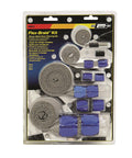 Flex-Braid Hose Sleeve Kit Blue Mr Gasket