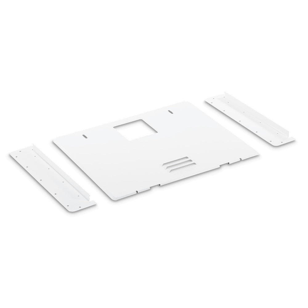 6 GALLON WATER HEATER WIDE DOUBLELATCH REPLACEMENT DOOR KIT WHITE