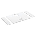 6 GALLON WATER HEATER WIDE DOUBLELATCH REPLACEMENT DOOR KIT WHITE
