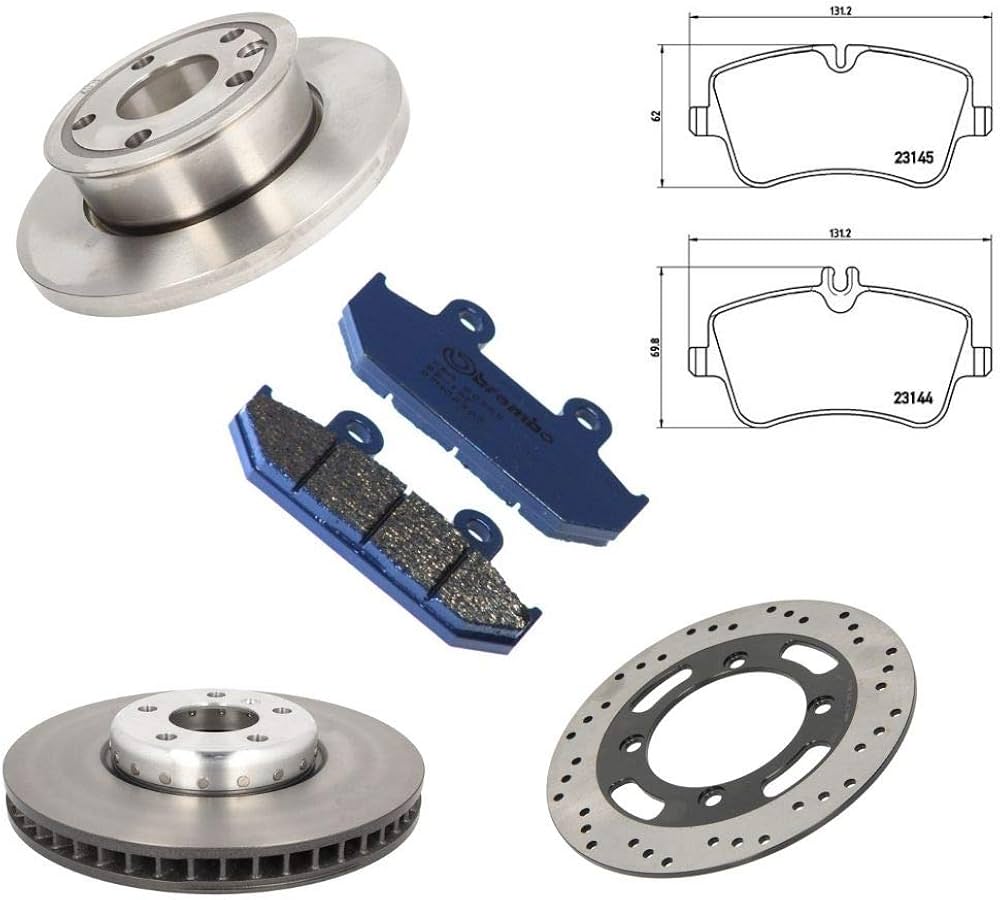 Brembo OE 06-10 Suzuki GSR 600cc Brake Pad - Rear