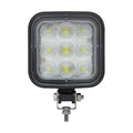 WRK LIGHT;3.9'X3.9';CURVD LNS;9 LED