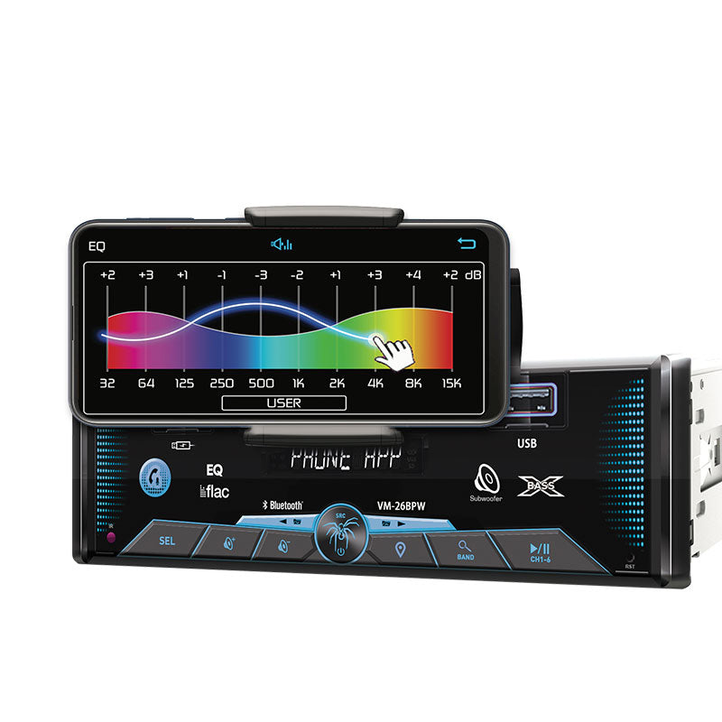 Sound Stream blue auto part