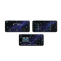 1DIN DIGITAL AUDIO HEAD UNIT USB/SD BLUETOOTH PHONE HOLDER W/APP & WIRELESS CHARGING