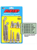 ARP Ford 289-302 Alum SS Timing Cover and Water Pump Kit