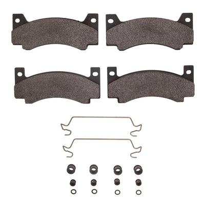 R1 1973-1978 Chrysler CORDOBA Front R1 Semi Met Pads & Hardware Kit