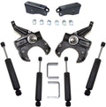 MaxTrac 73-87 Chevrolet C10 2WD 5in Rear Lowering Flip Kit