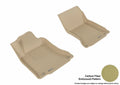 3D MAXpider 2017-2019 Infiniti QX30 Kagu 1st Row Floormat - Tan