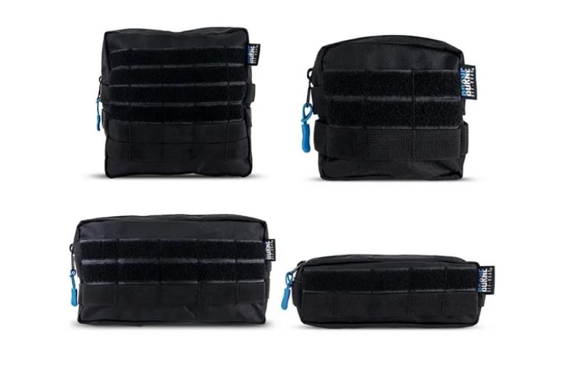 Borne Off-Road Molle Pouch Set - 4-Pack
