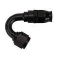 Fragola -6AN Real Street x 150 Degree Hose End Black For PTFE Hose
