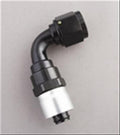 Fragola -8AN Male Rad Fitting 90 Degree Sport Crimp Hose End
