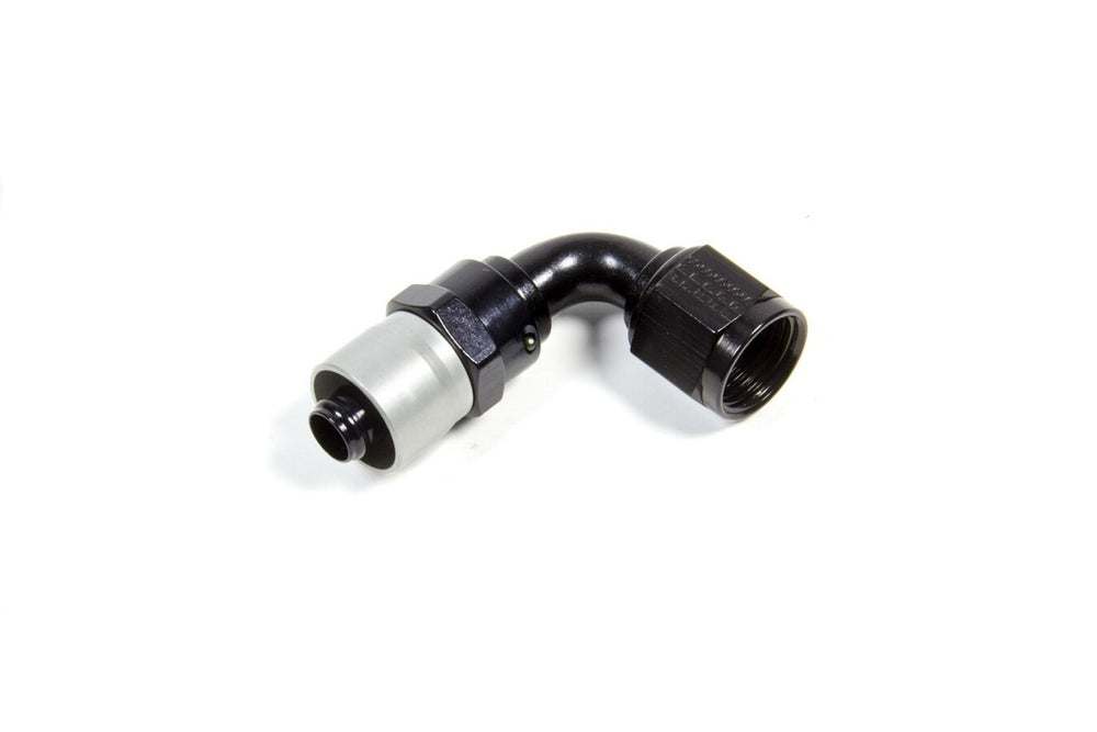 Fragola -8AN Male Rad Fitting 90 Degree Sport Crimp Hose End