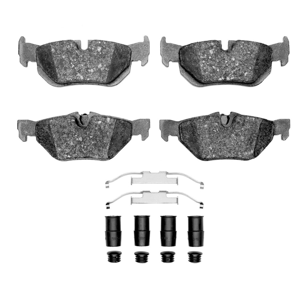 R1 2006-2015 BMW 125i (Mexico) Rear R1 Euro Ceramic Pads & Hardware Kit