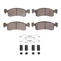 R1 1983-1987 Chrysler Laser Front R1 Semi Met Pads & Hardware Kit