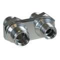 2 Way In Line Bulkhead #8 and #10 O-Ring
