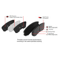 DFC 00-08 Pontiac Vibe Rear Active Performance Pads - Low Metallic