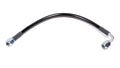 Fragola -4AN PFTE Black Hose Assembly Straight x 90 Degree 16in