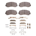 R1 79-87 Dodge Raider Front Semi Met Pads & Hardware Kit